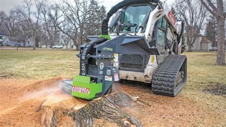 Can a skid steer remove stumps