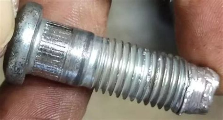 Can I drive with a stripped wheel stud?