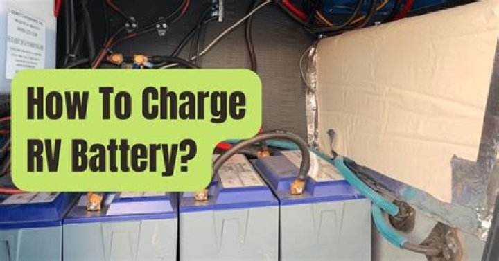 Can you charge RV battery while it is connected?