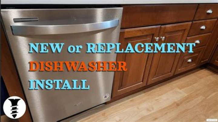Can you replace the front panel on a dishwasher