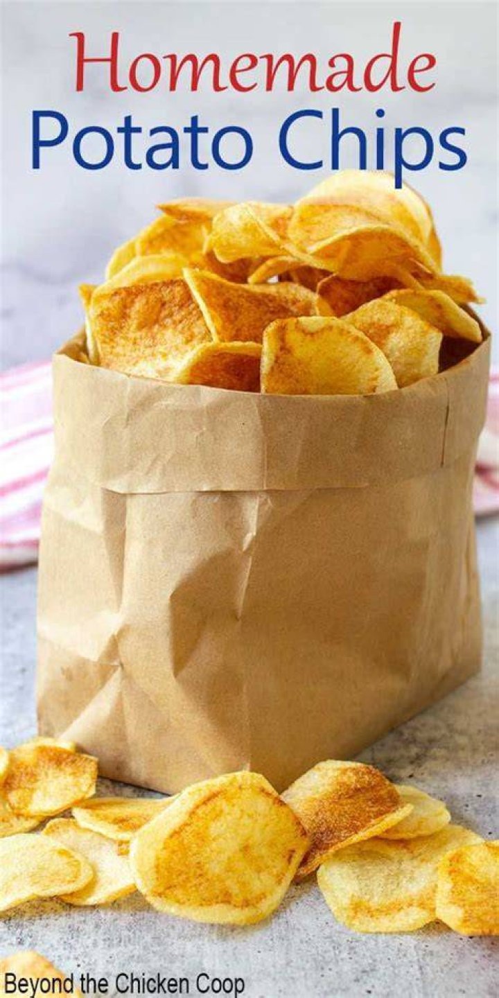 How are potato chips grown?