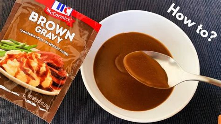How can you thicken gravy?