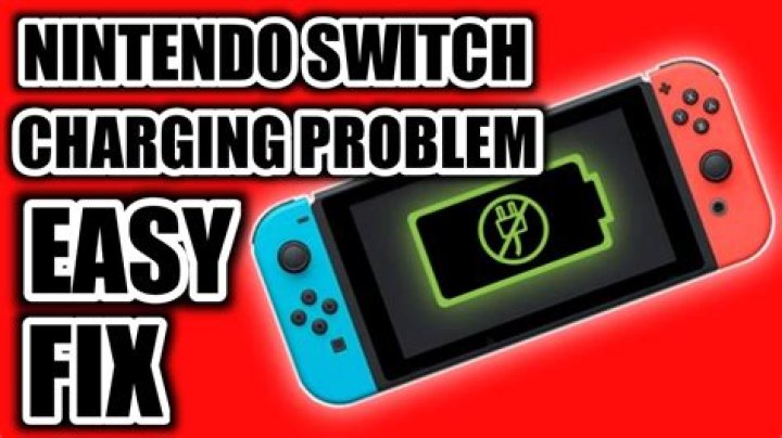 How do I fix my Nintendo Switch not charging?
