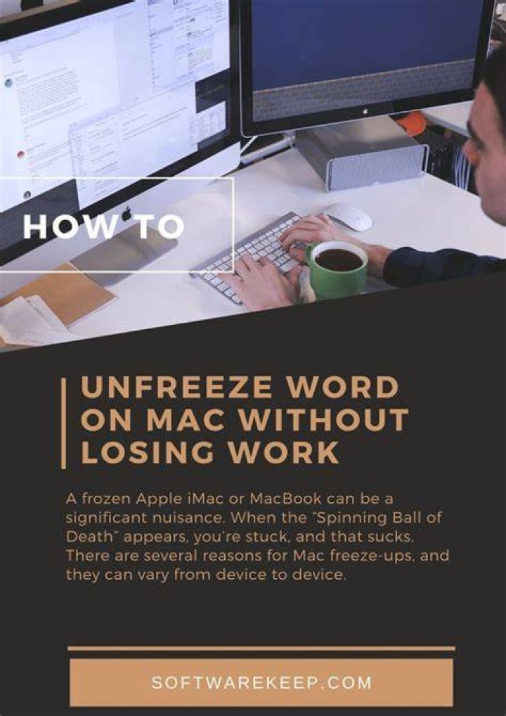 How do I unfreeze word without losing work