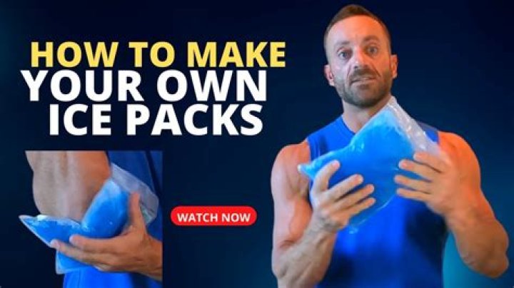 How do ice packs work on injuries