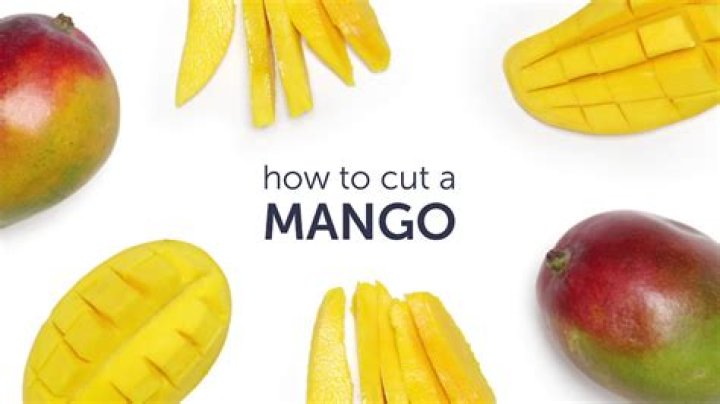 How do you cut a Keitt mango