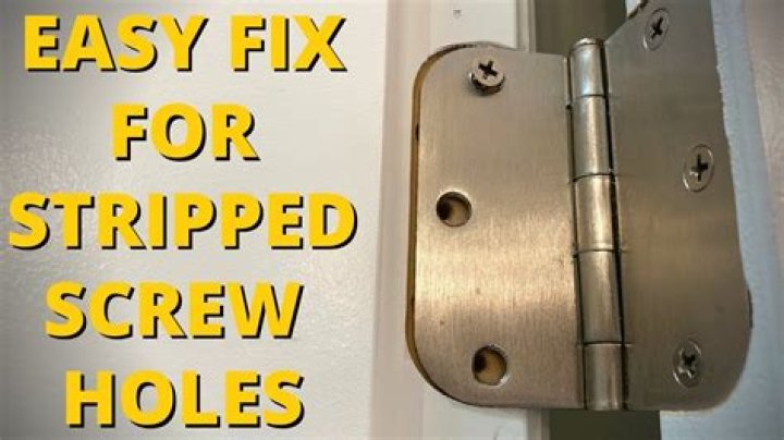 How do you fix a slanted screen door?