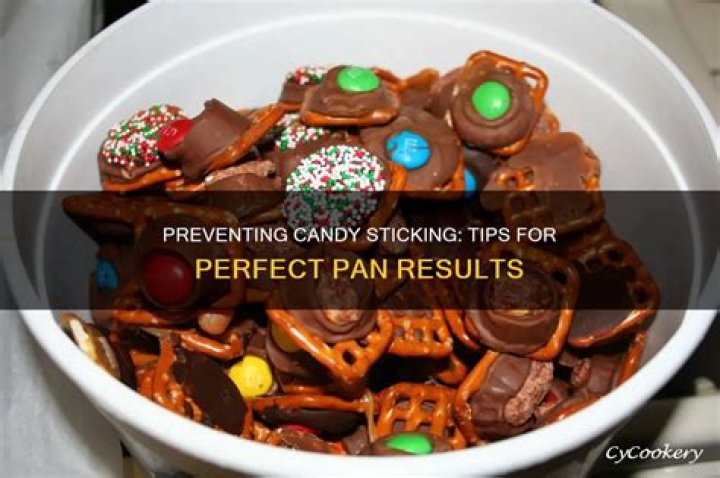 How do you keep hard candy from sticking?