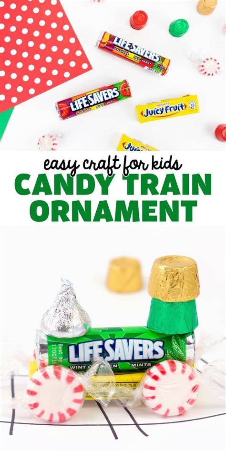 How do you make a candy train