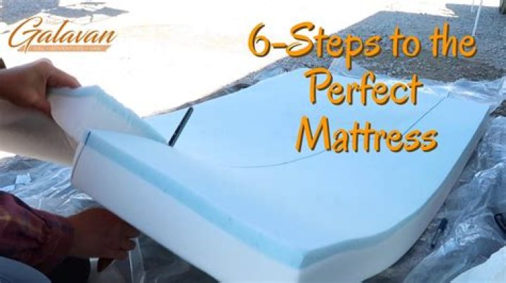 How do you make foam mattress