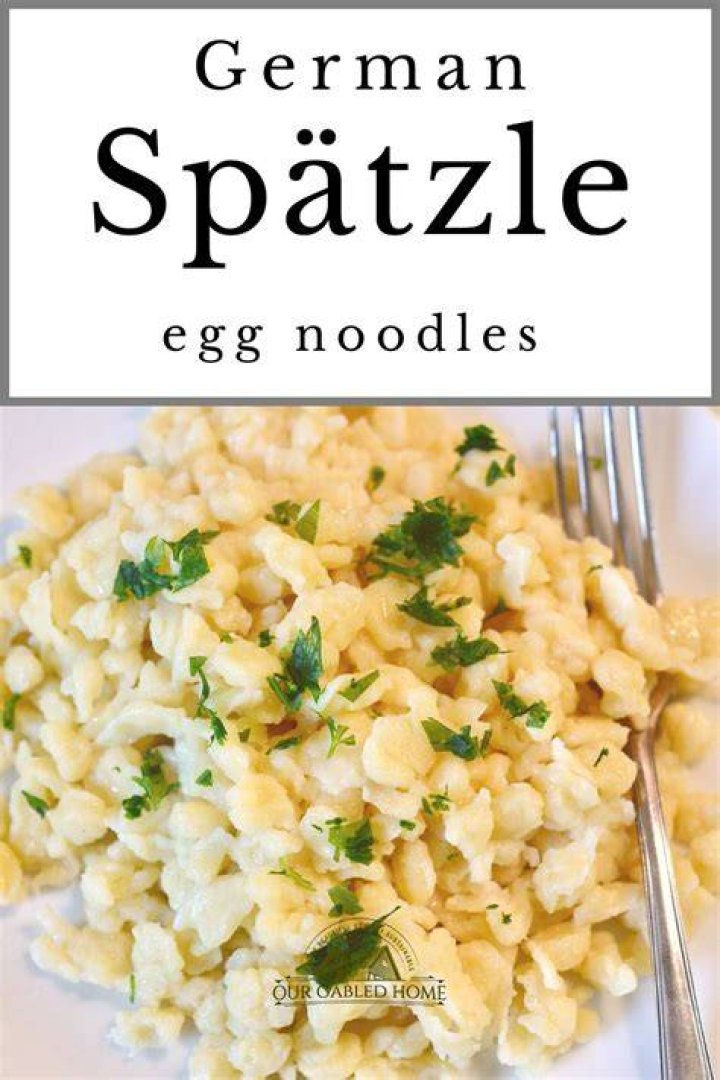 How do you make spaetzle without a machine?