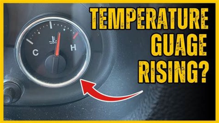How do you read a temperature gauge?