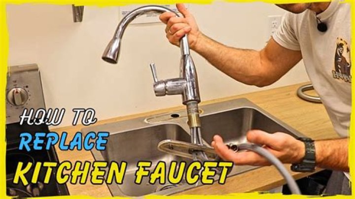 How do you replace an access panel on a faucet?
