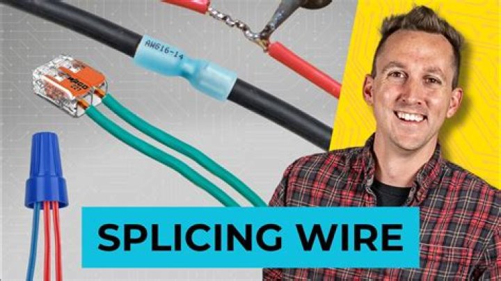 How do you splice DC wires?