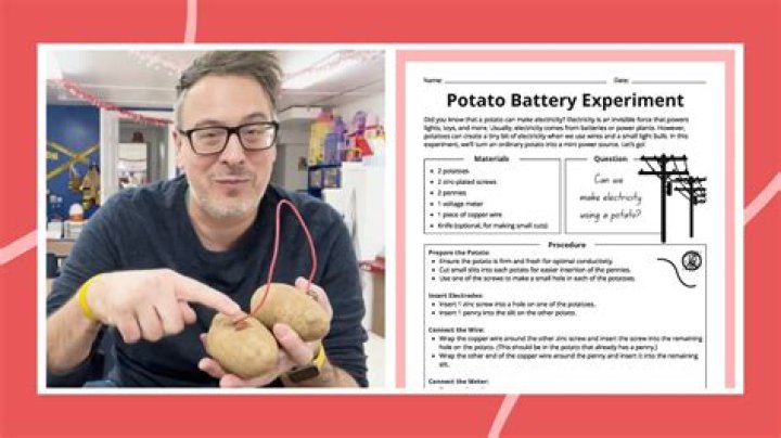 How do you turn a potato into a clock?