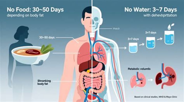 How long can you be left without water?