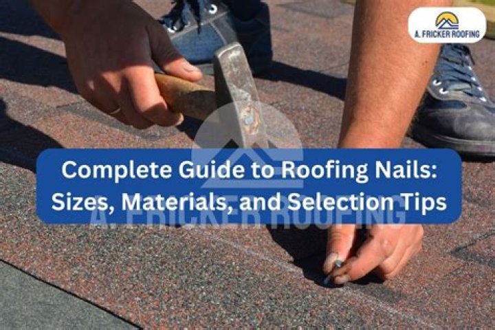 How long should my roofing nails be