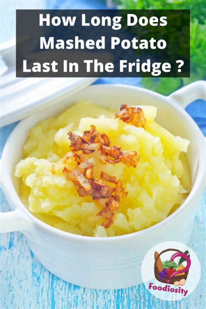 How long will Mashed Potato keep in the fridge?