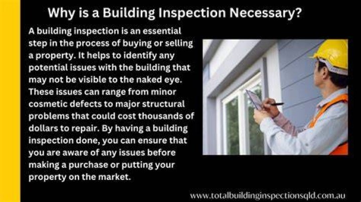Is a building inspection necessary