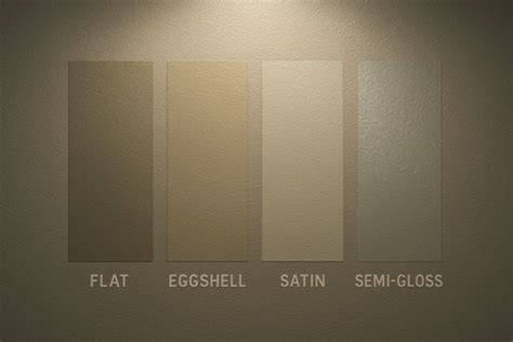 Is eggshell paint shiny