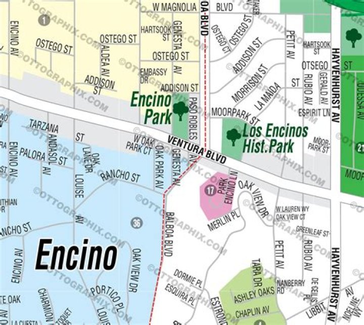 Is Encino in LA County