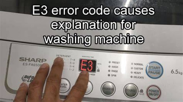 Is the Keystone 5th Wheel E3 error code?