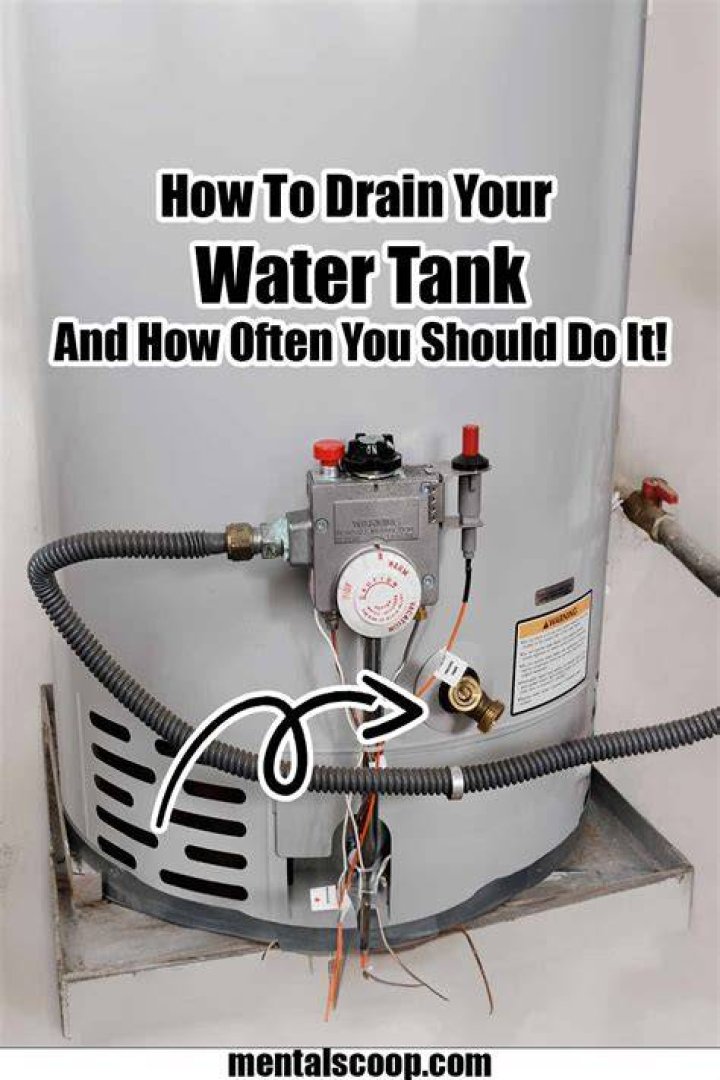 Should I drain water tank?