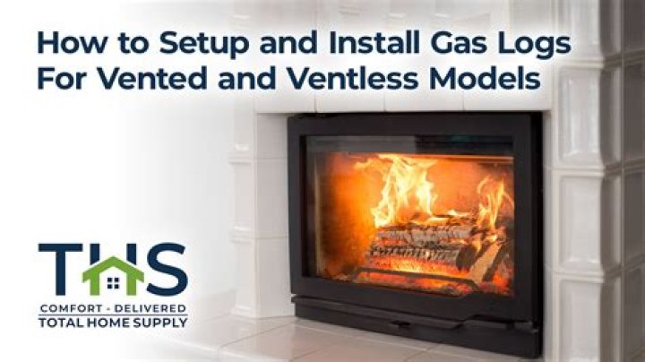 Should ventless gas logs smell