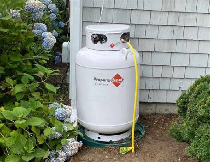 What are the rules for installing a propane tank?