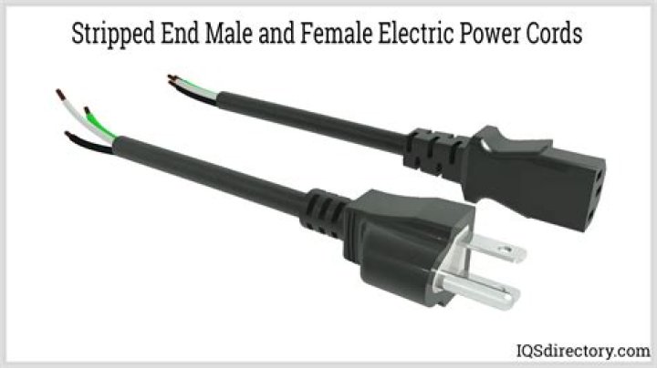 What does a power cord connect to?