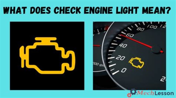 What does check engine light mean on Lexus?