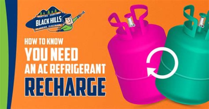 What does it mean when AC needs to be recharged?