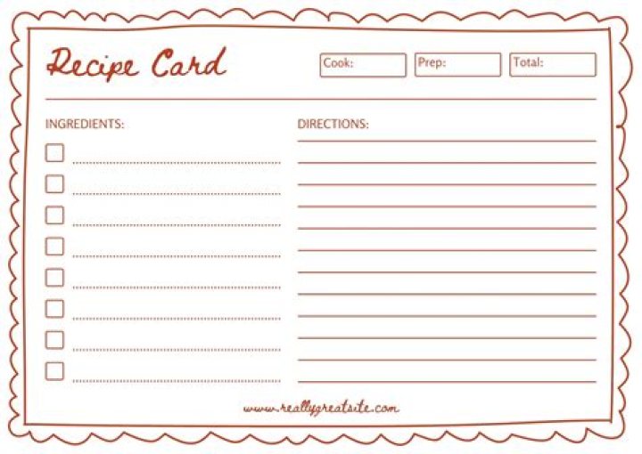 What information does a recipe yield give?