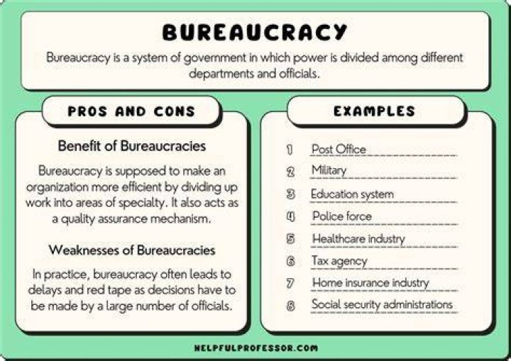 What is a bureaucracy in simple terms