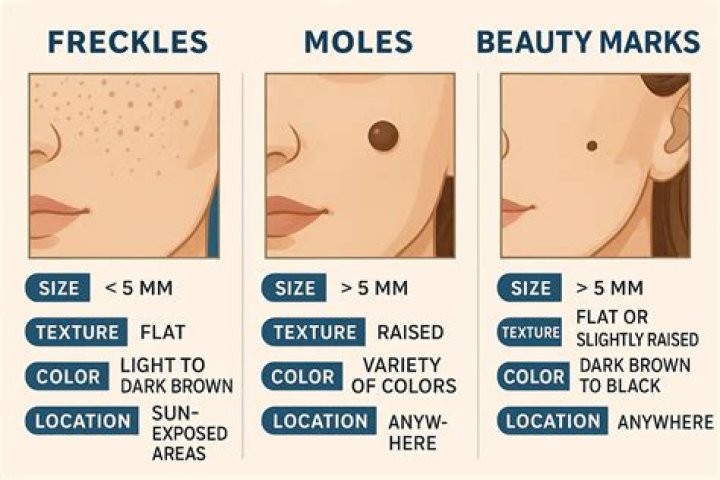 What is a freckle an example of