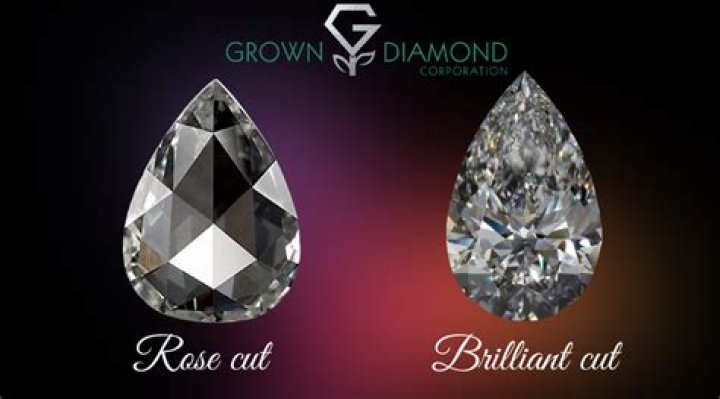 What is a rose cut diamond