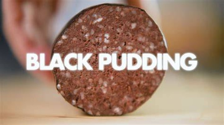 What is black pudding made off?