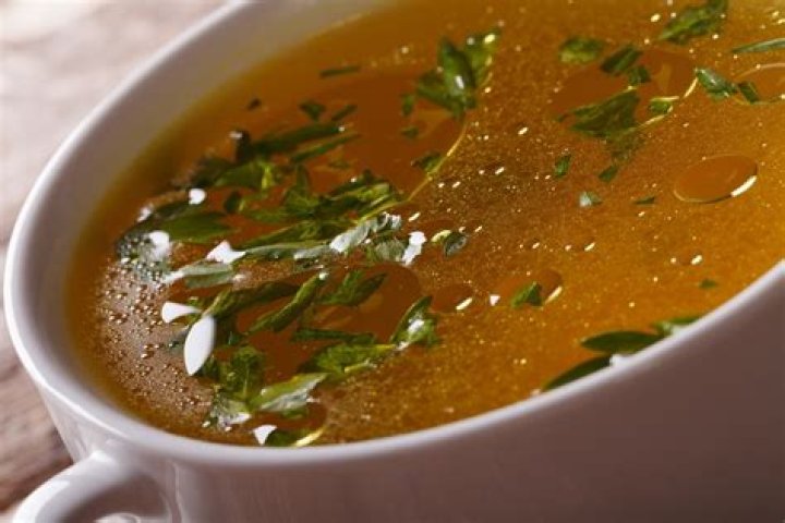 What is broth made of?
