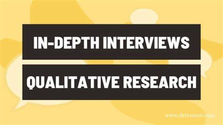 What is in depth interview definition