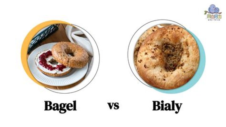 What is the difference between a bagel and bialy?