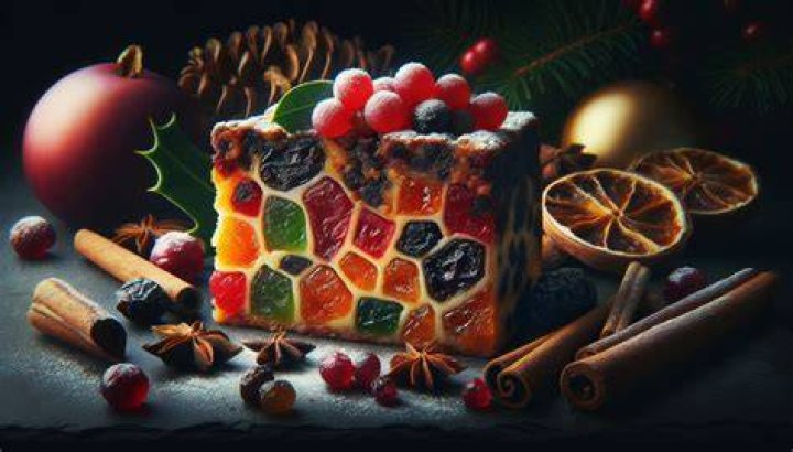 What is traditionally put inside a Christmas pudding?