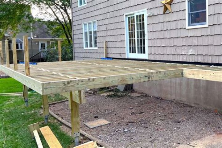 What should you not do when building a deck