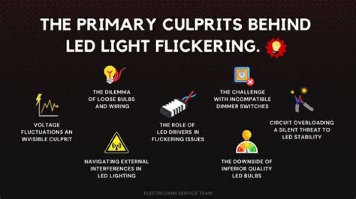 What would cause my dash lights to flicker?