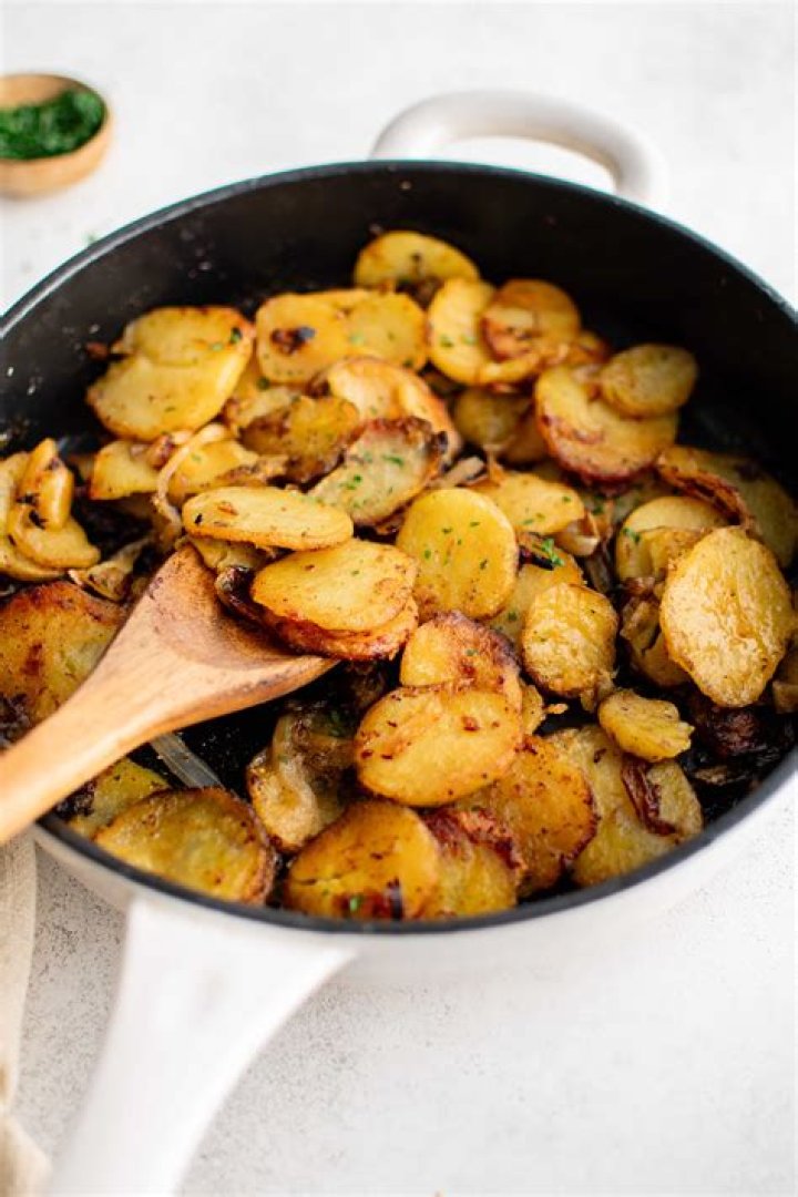 When deep frying potatoes blanching is done?