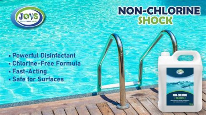 When should you use non chlorine shock