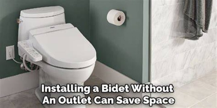 Where do the bidet outlets go?