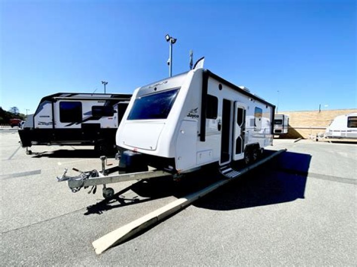 Where does water run from Jayco Silverline 2018?