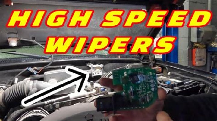 Why do my wipers only work on high speed?
