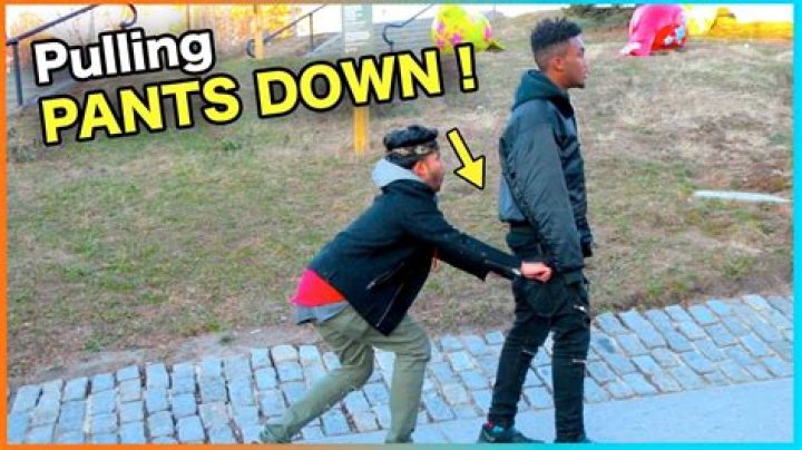 Why do people pull down their pants