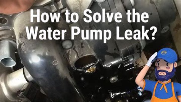 Why does my water pump keep leaking?